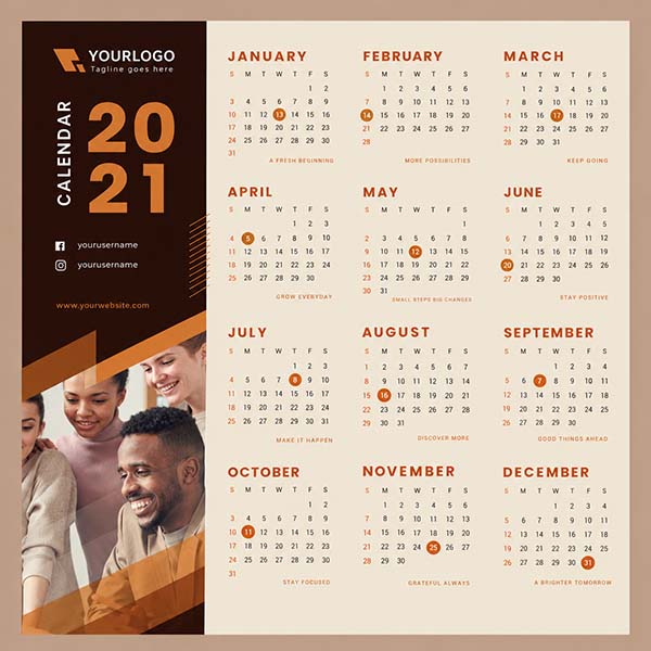 Custom calendar printing in UAE-image