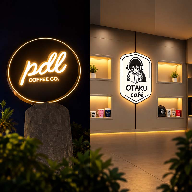 3D signage letters in UAE-image
