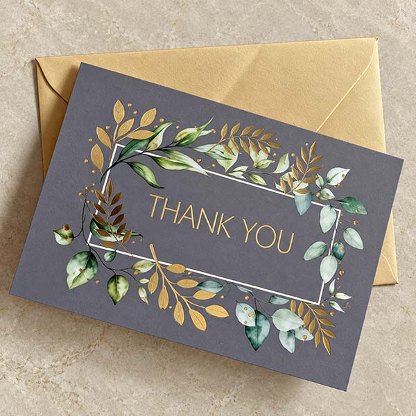 Thank you card printing in UAE-image