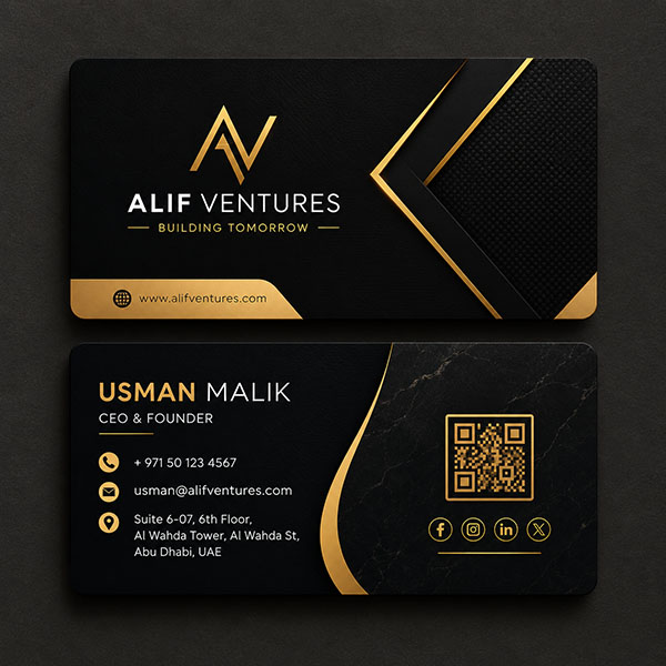 Business card printing in UAE-image