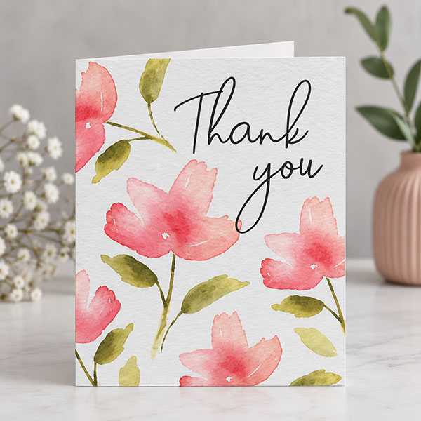 Thank you card printing in UAE-image