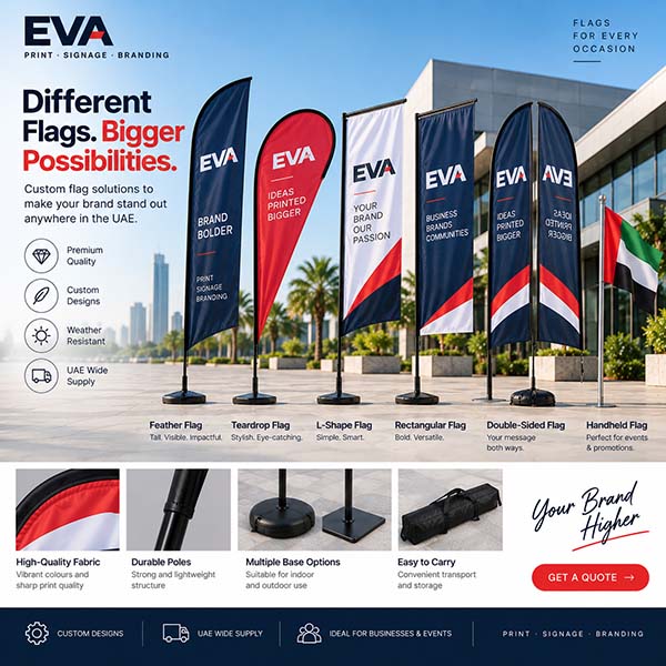 Custom flag printing in UAE-image
