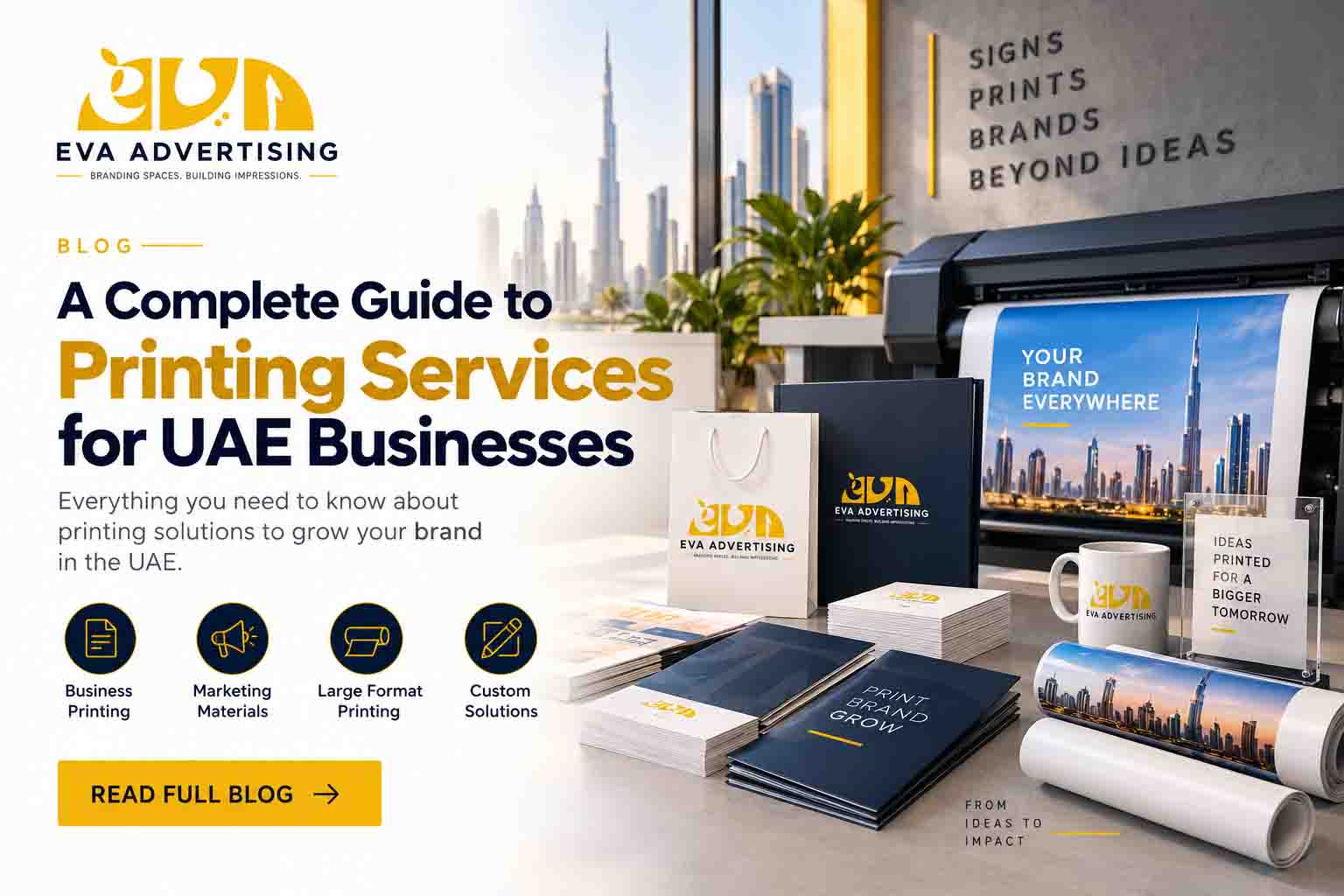 Printing services in UAE for businesses- image