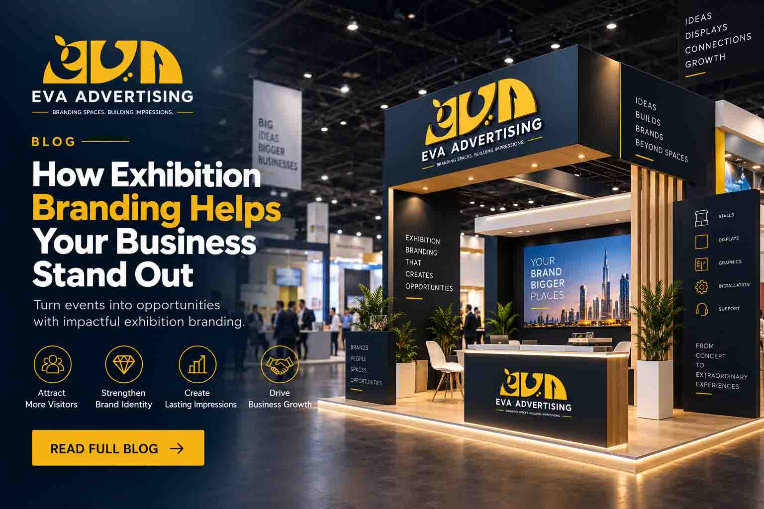 Exhibition branding solutions in UAE- image