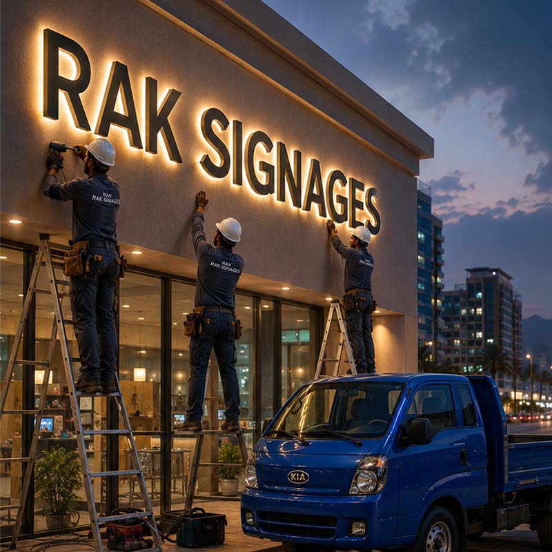 3D signage letters in UAE-image