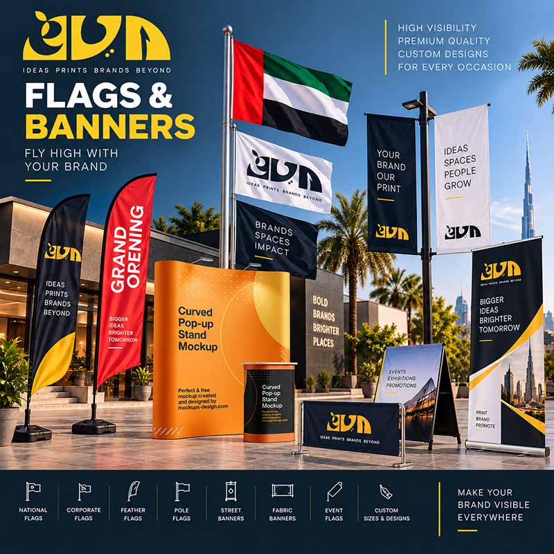 Custom flag printing in UAE-image